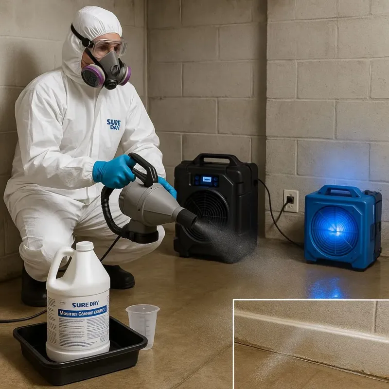 Sanitization and Odor Removal process in Greenfield, IL