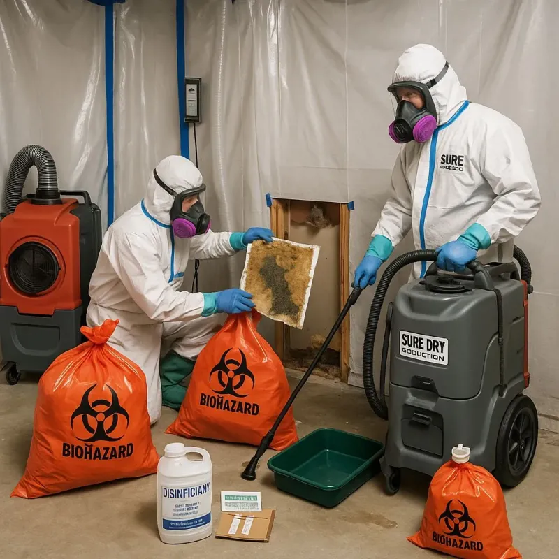 Contaminated Water Handling Protocols process in Greenfield, IL